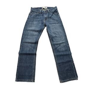 Levi's Blue Wash Straight-Leg Jeans Size 28x28